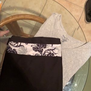 Tee Shirt & Capri Work Out Pants